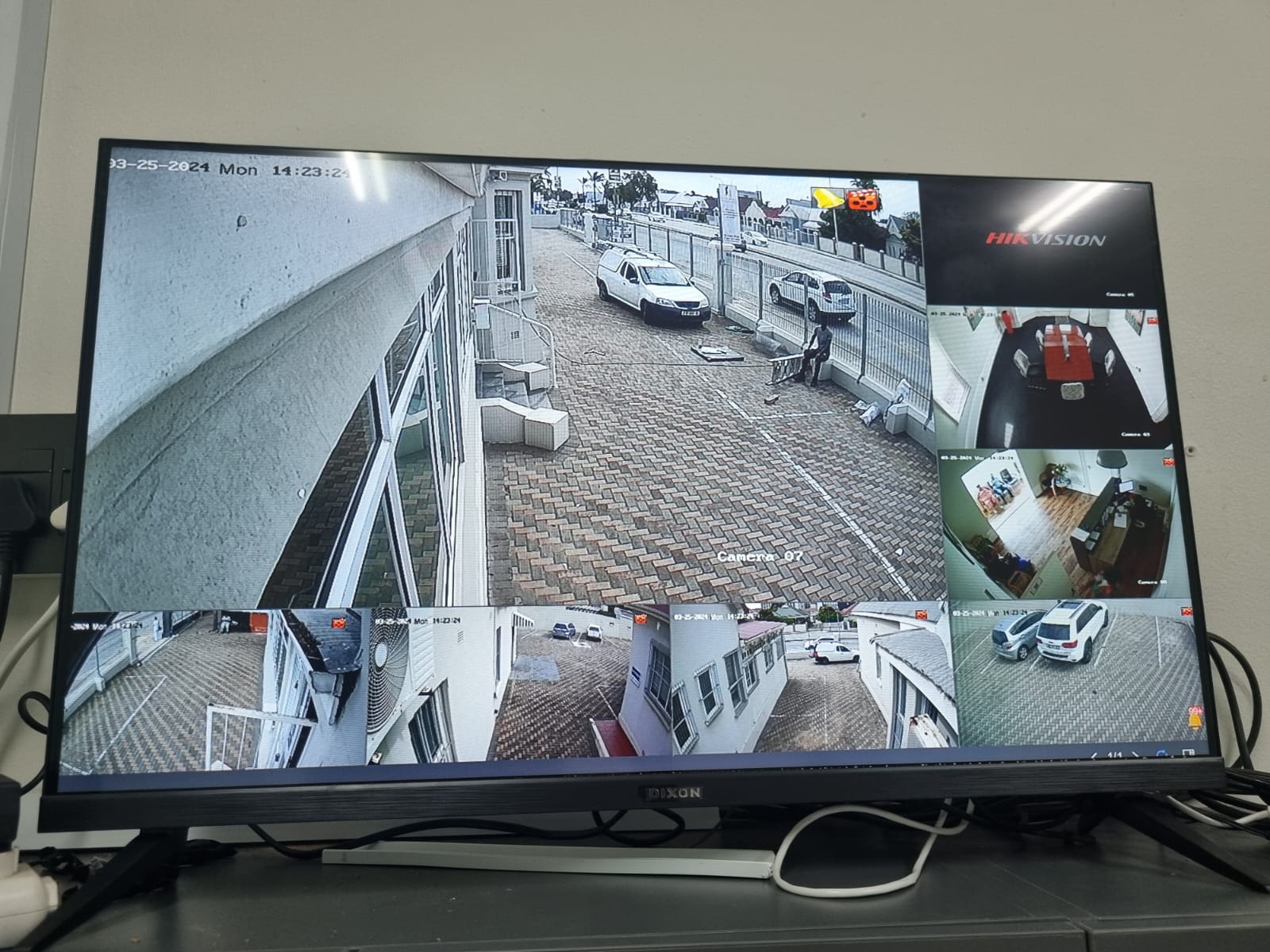 Installed CCTV